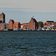 Weisse Flotte Hafenrundfahrt Stralsund.