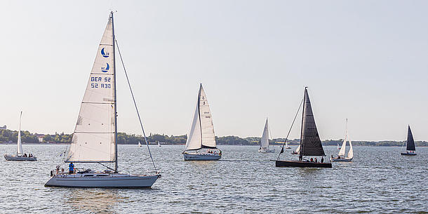 Ausfahrten zur Stralsunder Mittwochsregatta